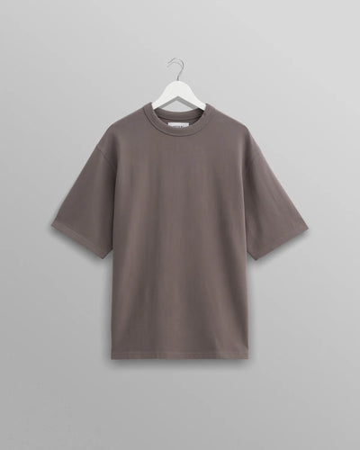 Milton Emerised Organic Cotton T-Shirt - Dark Grey