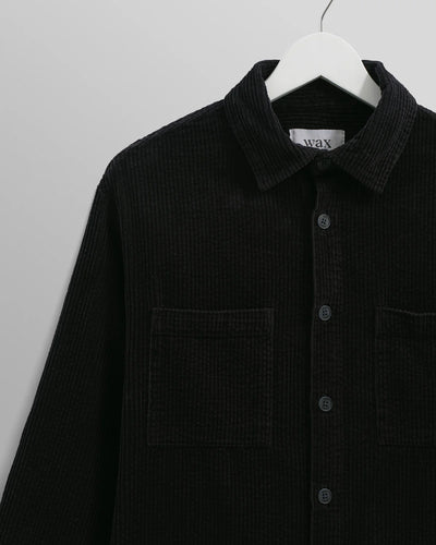 Whiting Jumbo Corduroy Overshirt - Navy