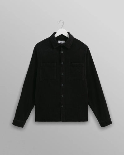 Whiting Jumbo Corduroy Overshirt - Navy