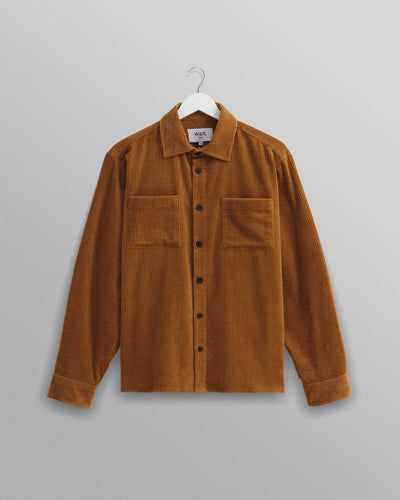 Whiting Jumbo Corduroy Overshirt - Ochre