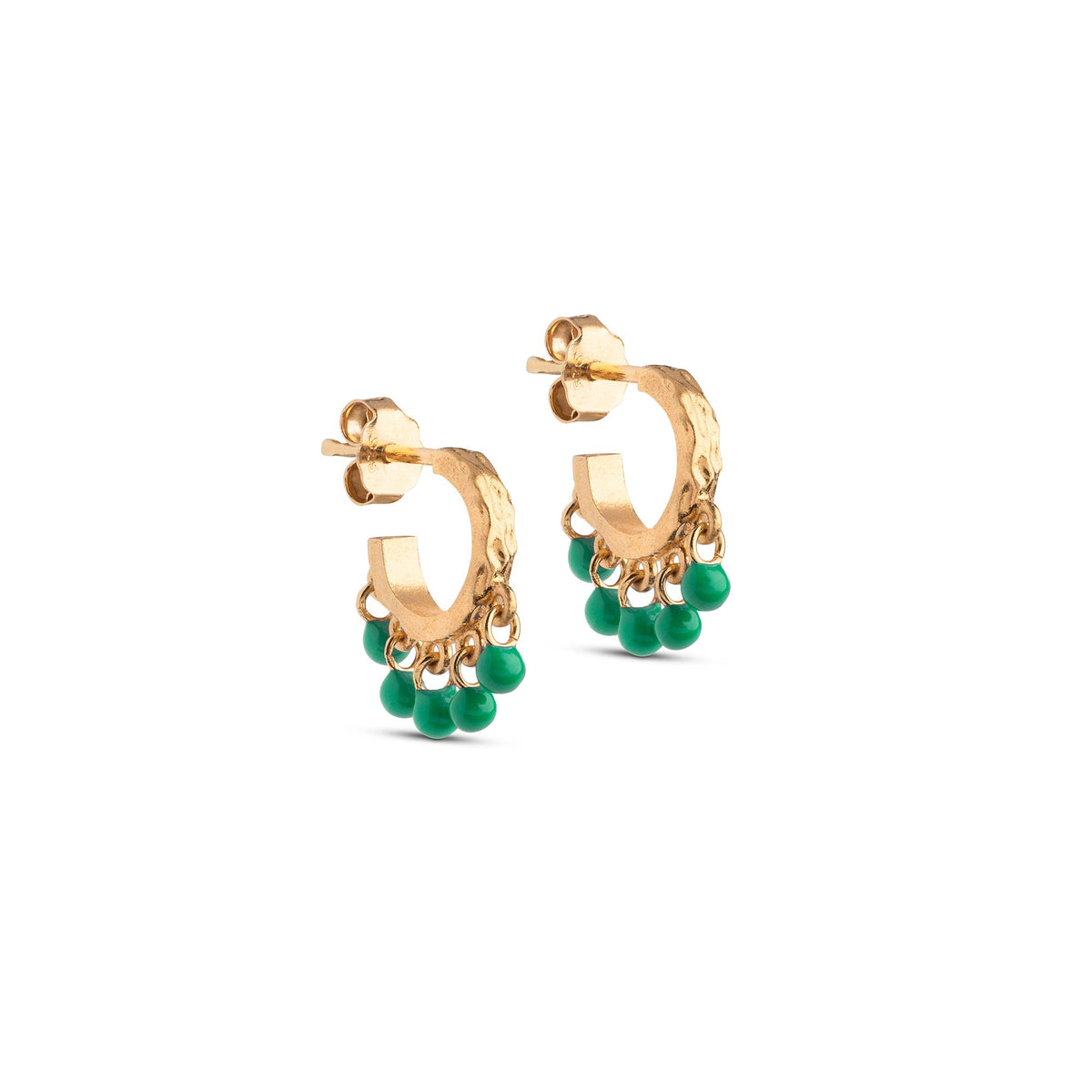 Astrid Earrings - Grass Green